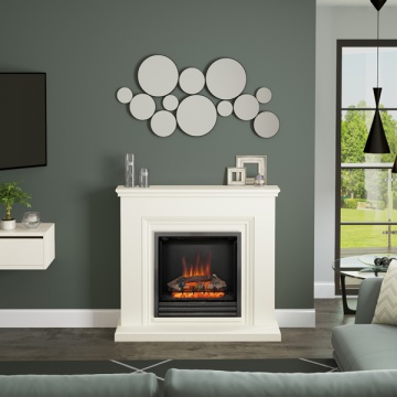 FLARE Collection by Be Modern Stanton Electric Fireplace Suite